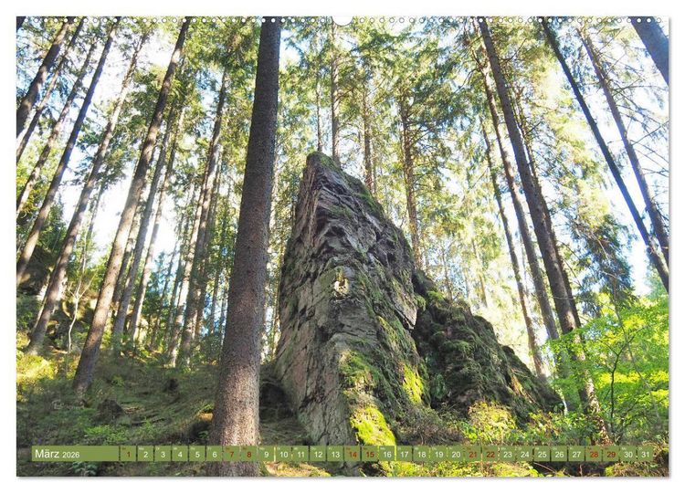 Produktbild: Bad Sachsa - Landschaftsmomente im S&uuml;dharz (hochwertiger Premium Wandkalender 2026 DIN A2 quer), Kunstdruck in Hochglanz