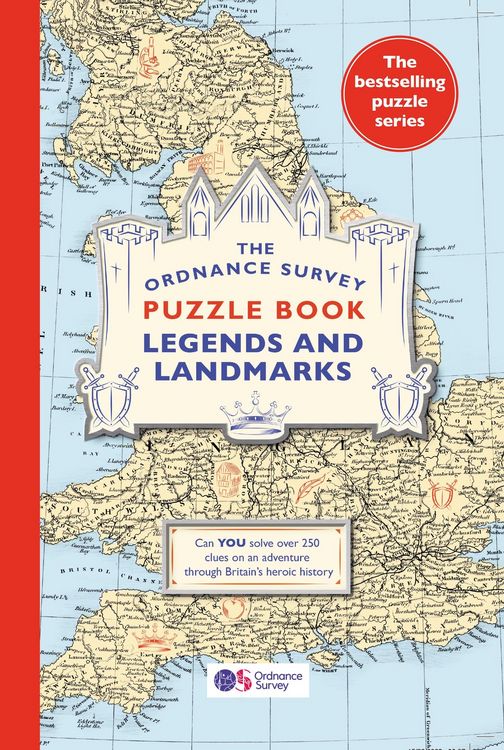Produktbild: The Ordnance Survey Puzzle Book Legends and Landmarks