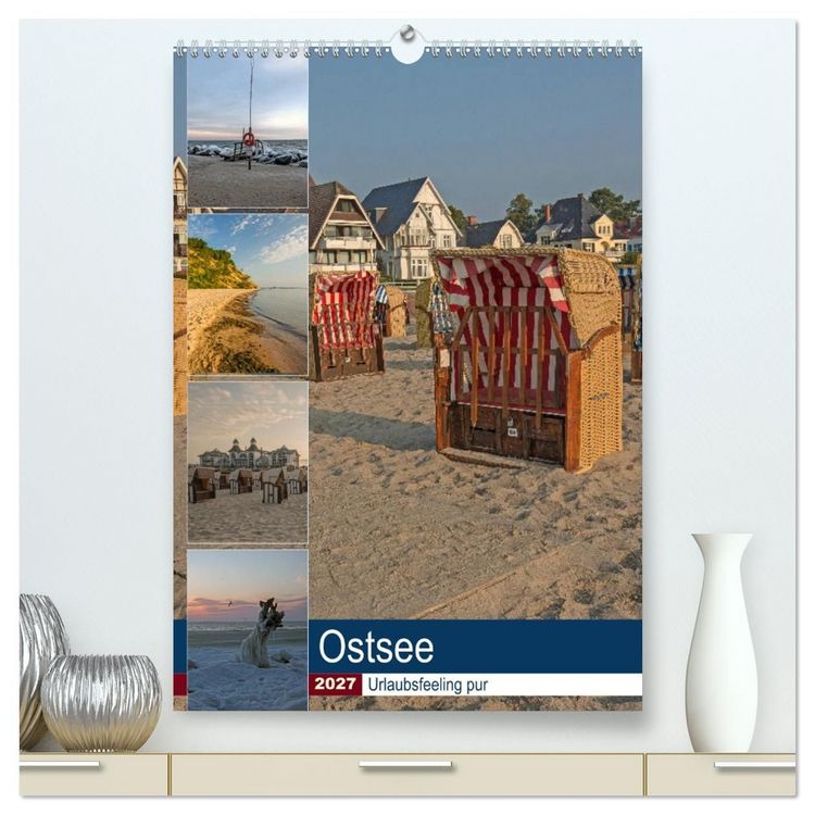 Produktbild: Ostsee. Urlaubsfeeling pur (hochwertiger Premium Wandkalender 2027 DIN A2 hoch), Kunstdruck in Hochglanz