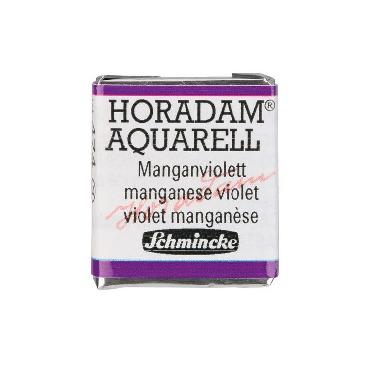 Produktbild: Schmincke Horadam Aquarell 1/2 N&auml;pfchen, Manganviolett