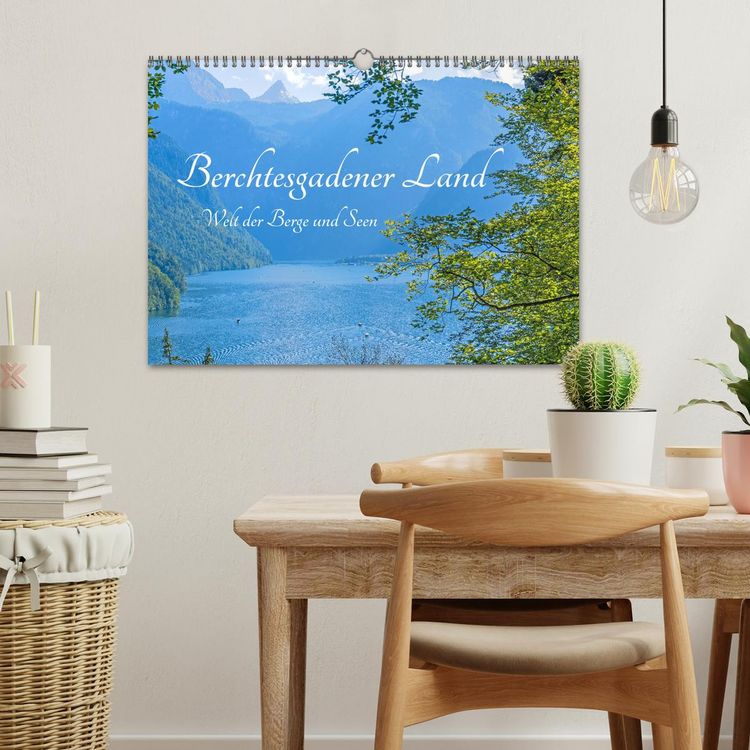Produktbild: Berchtesgadener Land - Welt der Berge und Seen (Wandkalender 2026 DIN A3 quer), CALVENDO Monatskalender