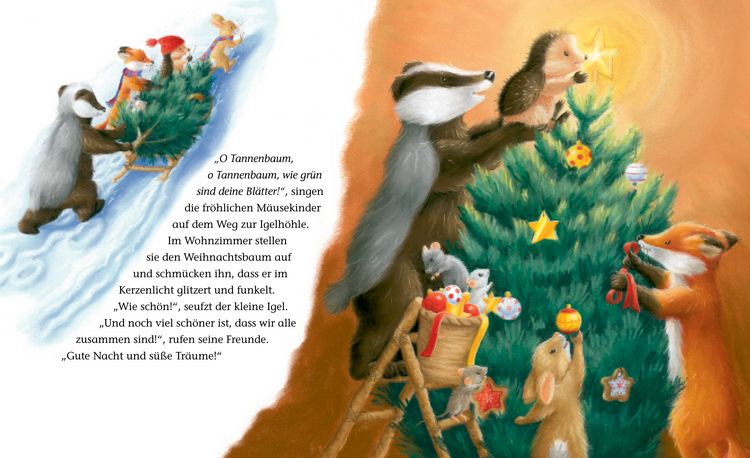 Produktbild: Der kleine Igel und der Gast im Weihnachtsbaum