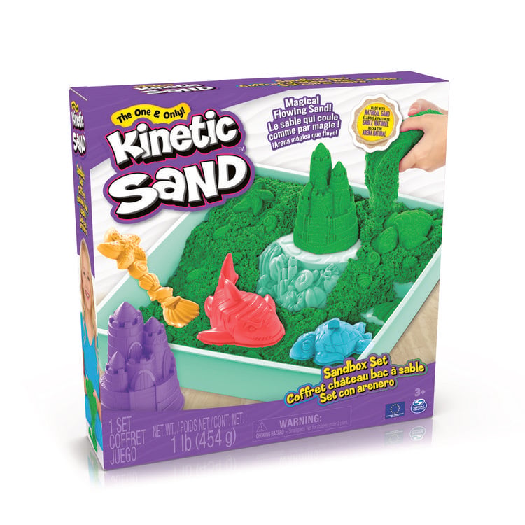 Produktbild: Kinetic Sand Sandbox Set Gr&uuml;n