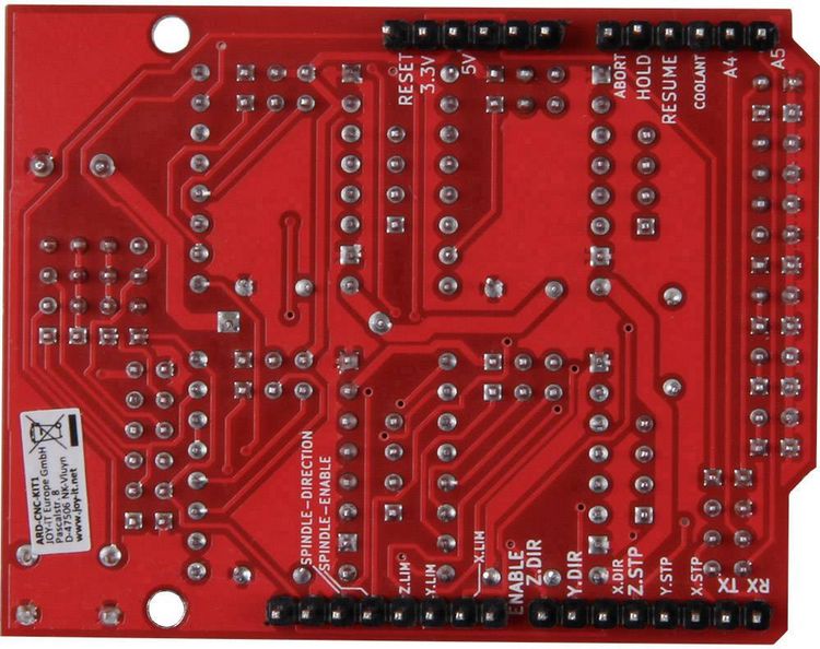 Produktbild: Joy-it Controllerboard CNC f&uuml;r Arduino Uno Motortreiber
