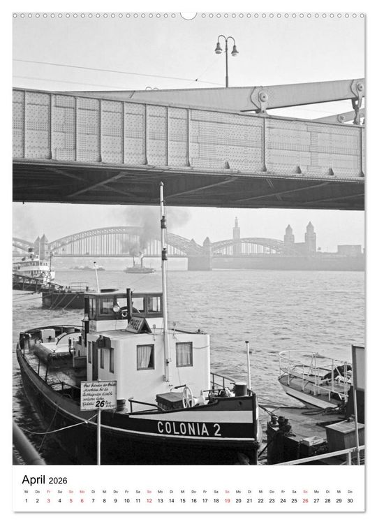 Produktbild: Zeitreise K&ouml;ln 1930er Jahre. Fotograf: Karl Heinrich L&auml;mmel (hochwertiger Premium Wandkalender 2026 DIN A2 hoch), Kunstdruck in Hochglanz