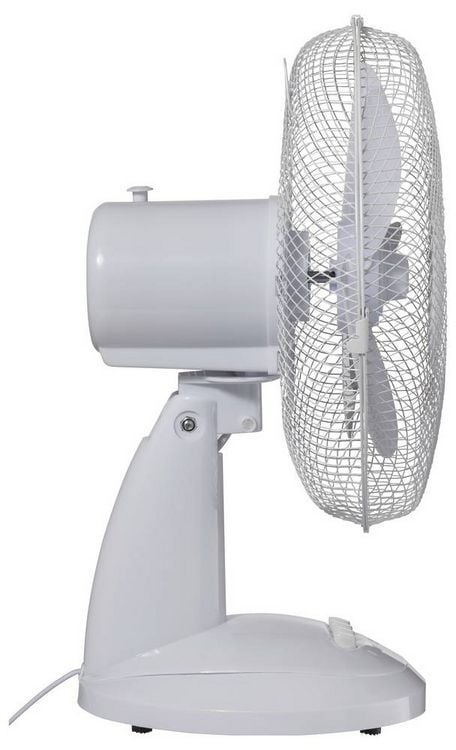 Produktbild: Sygonix Tischventilator 40W (&Oslash; x H) 237mm x 460mm Wei&szlig;