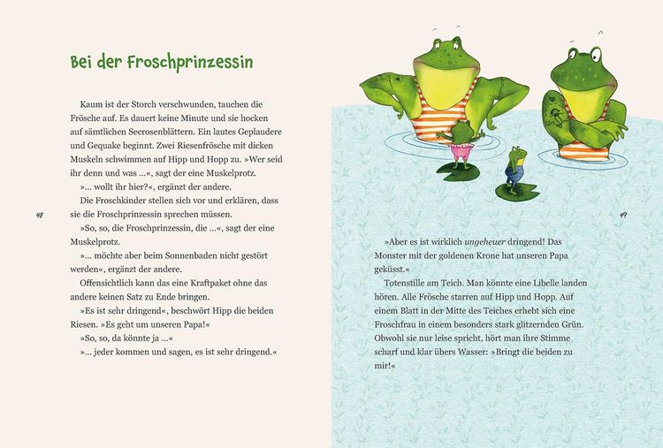 Produktbild: Der Froschk&ouml;nig &ndash; was wirklich geschah: Hipp und Hopp retten Papa Gr&uuml;nsprung