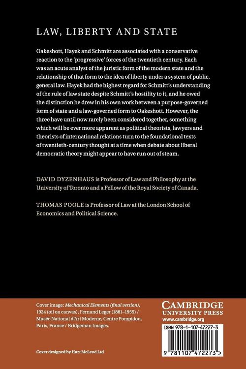 Produktbild: Law, Liberty and State