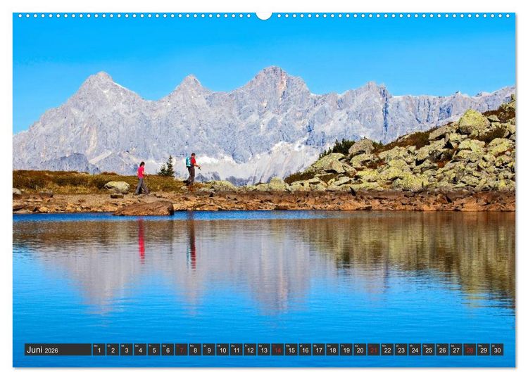 Produktbild: Der Hohe Dachstein (Wandkalender 2026 DIN A2 quer), CALVENDO Monatskalender