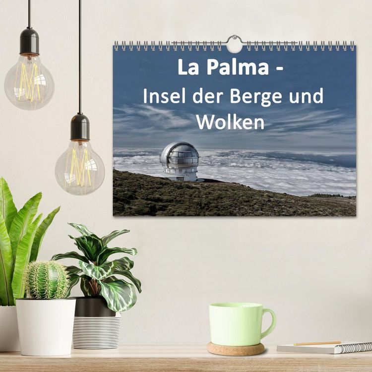 Produktbild: La Palma - Insel der Berge und Wolken (Wandkalender 2026 DIN A4 quer), CALVENDO Monatskalender