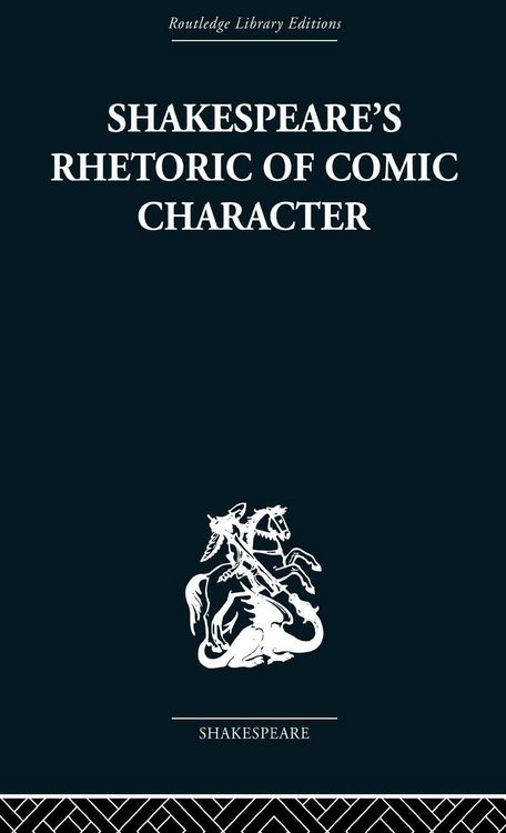 Produktbild: Shakespeare's Rhetoric of Comic Character