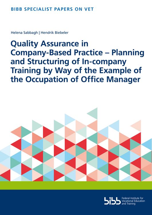 Produktbild: Quality Assurance in Company-Based Practice