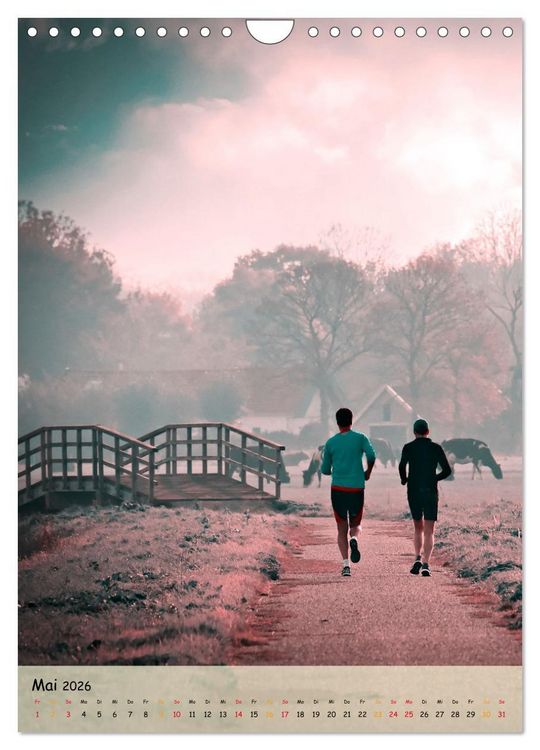 Produktbild: Joggen - mein Sport (Wandkalender 2026 DIN A4 hoch), CALVENDO Monatskalender