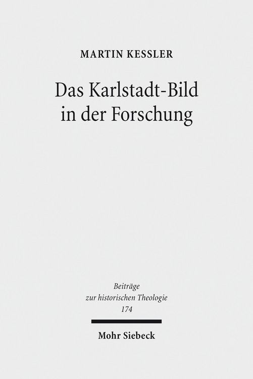 Produktbild: Das Karlstadt-Bild in der Forschung
