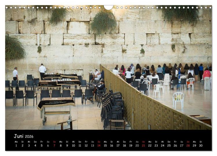 Produktbild: Israel - eindrucksvoll, anders, sch&ouml;n! (Wandkalender 2026 DIN A3 quer), CALVENDO Monatskalender