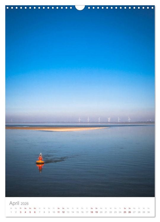 Produktbild: Amrum - Das Gesicht der Nordsee (Wandkalender 2026 DIN A3 hoch), CALVENDO Monatskalender