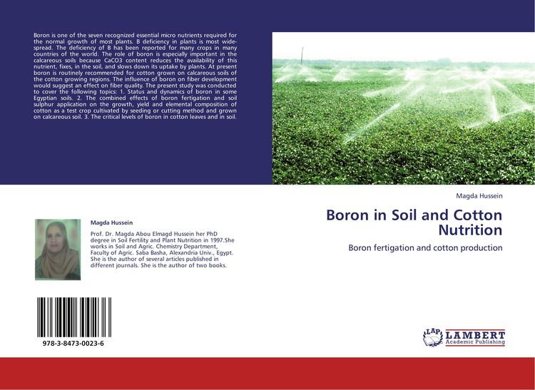 Produktbild: Boron in Soil and Cotton Nutrition