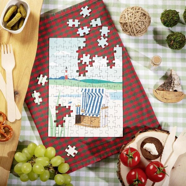 Produktbild: Moin! Kleine Puzzle-Gr&uuml;&szlig;e von der K&uuml;ste