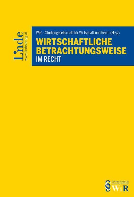 Produktbild: Wirtschaftliche Betrachtungsweise im Recht