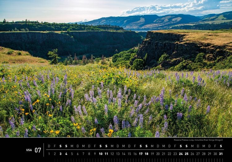 Produktbild: USA - Premiumkalender 2027