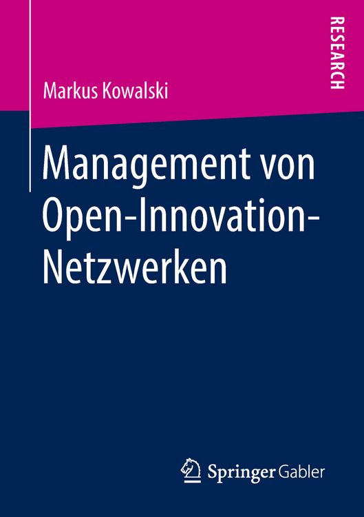 Produktbild: Management von Open-Innovation-Netzwerken