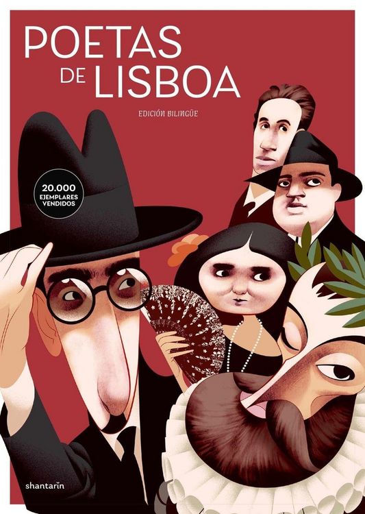 Produktbild: Poetas de Lisboa. Cam&otilde;es, Ces&aacute;rio, S&aacute;-Carneiro, Florbela, Pessoa