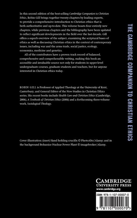 Produktbild: The Cambridge Companion to Christian Ethics