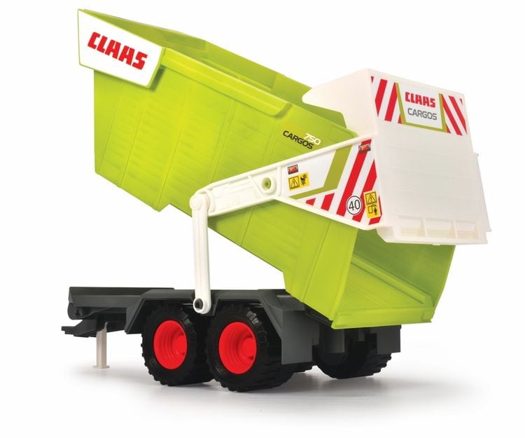 Produktbild: Dickie Toys Claas Farm Tractor & Trailer Fertigmodell Landwirtschafts Modell