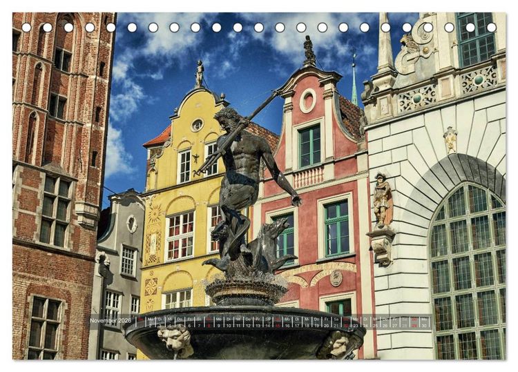 Produktbild: Polnische Bernsteink&uuml;ste (Tischkalender 2026 DIN A5 quer), CALVENDO Monatskalender
