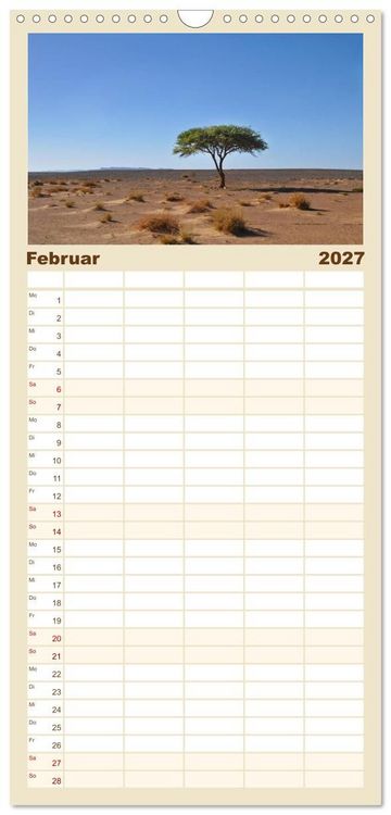 Produktbild: Familienplaner 2027 - Erlebe mit mir das traumhafte Marokko mit 5 Spalten (Wandkalender, 21 x 45 cm) CALVENDO