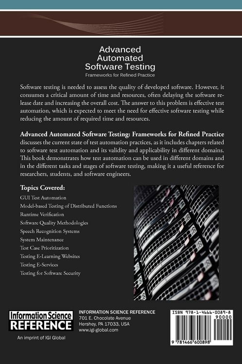 Produktbild: Advanced Automated Software Testing