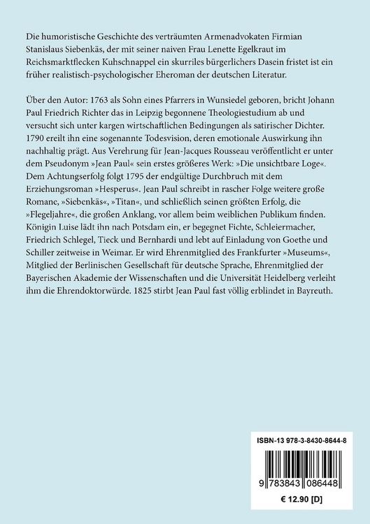 Produktbild: Siebenk&auml;s