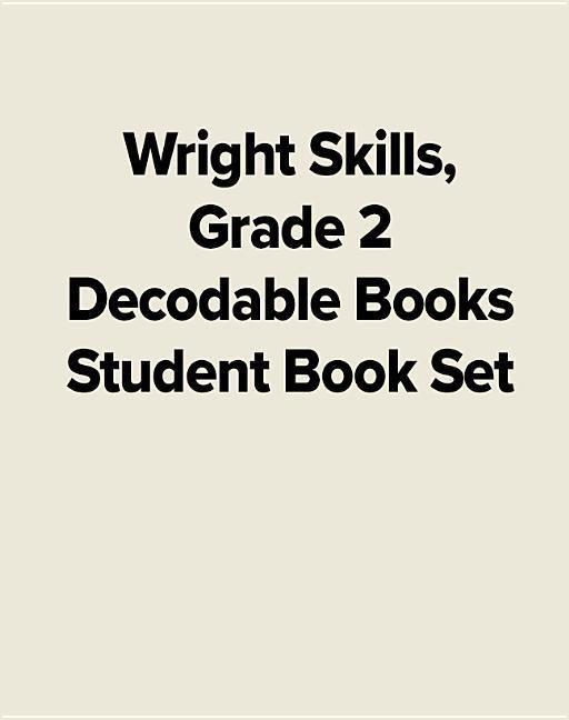 Produktbild: Wright Skills, Grade 2 Decodable Books Student Book Set