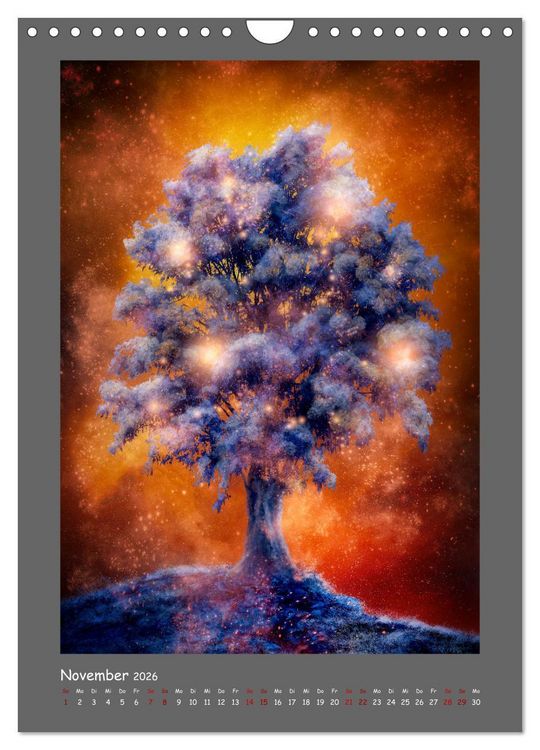 Produktbild: Yggdrasil - Der Baum des Lebens (Wandkalender 2026 DIN A4 hoch), CALVENDO Monatskalender