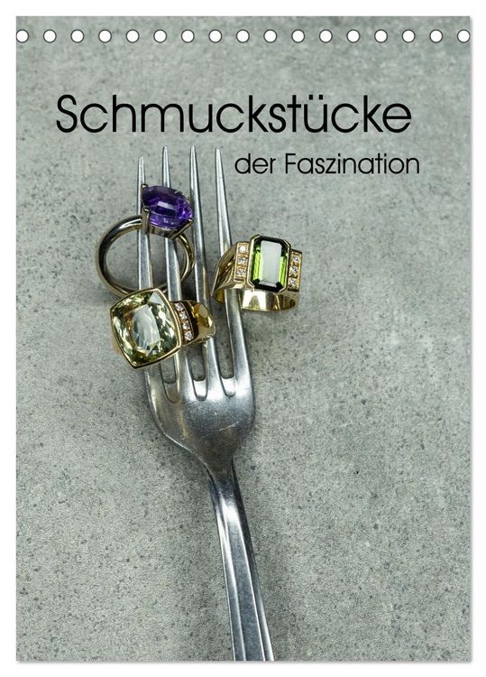 Produktbild: Schmuckst&uuml;cke der Faszination (Tischkalender 2026 DIN A5 hoch), CALVENDO Monatskalender