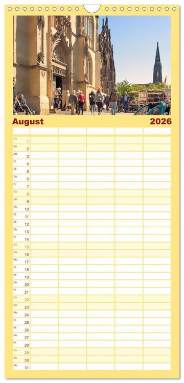 Produktbild: Familienplaner 2026 - Abenteuer M&uuml;nster - Echt jovel! mit 5 Spalten (Wandkalender, 21 x 45 cm) CALVENDO