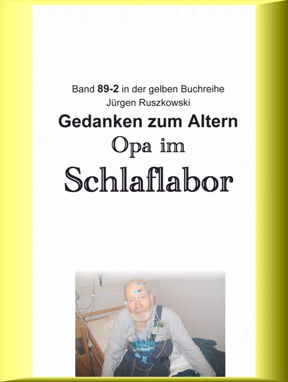 Produktbild: Opa im Schlaflabor - Gedanken zum Altwerden