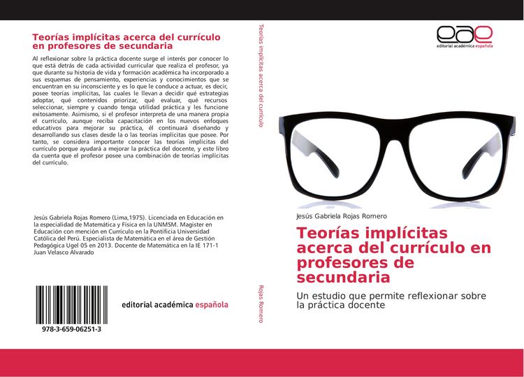 Produktbild: Teor&iacute;as impl&iacute;citas acerca del curr&iacute;culo en profesores de secundaria