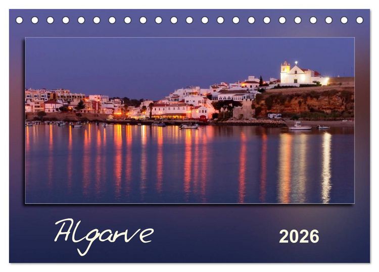 Produktbild: Algarve (Tischkalender 2026 DIN A5 quer), CALVENDO Monatskalender