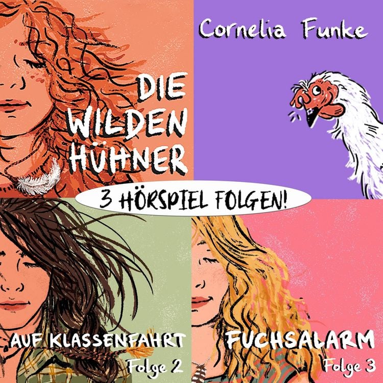 Bild vom Artikel Die Wilden Hühner - Folgen 1-3 (Nur bei uns!) vom Autor Cornelia Funke