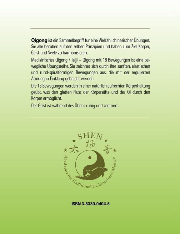 Produktbild: Die 18 Bewegungen des Taiji-Qigong