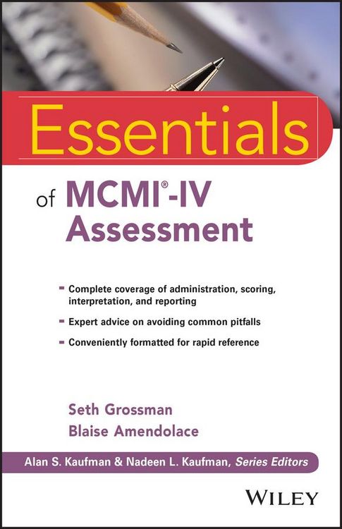 Produktbild: Essentials of MCMI-IV Assessment