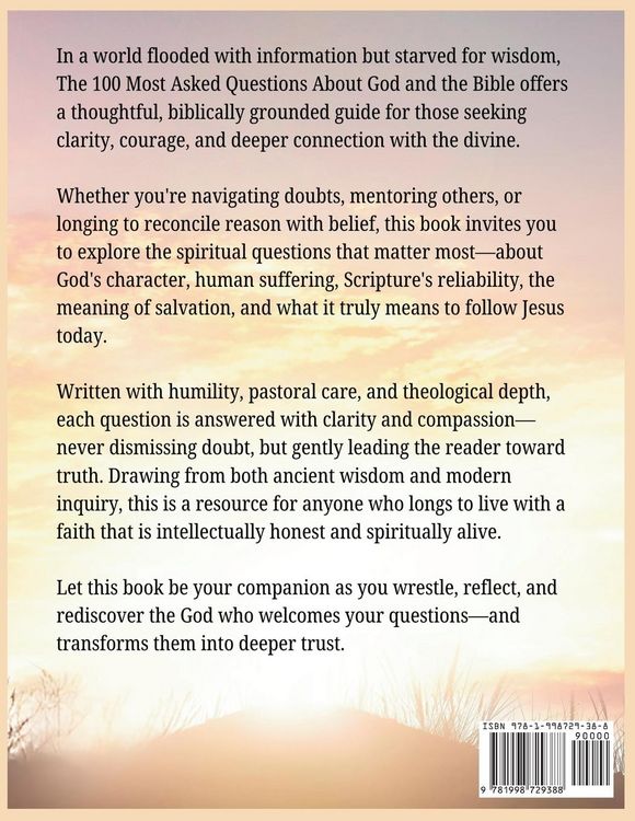 Produktbild: The 100 Most Asked Questions about God and the Bible