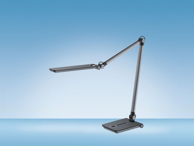 Produktbild: HANSA Tischleuchte LED Wave, grau