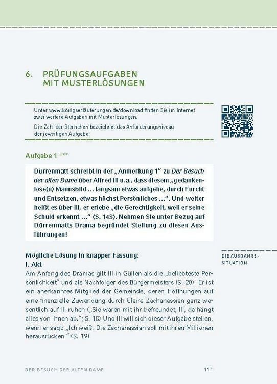 Produktbild: Der Besuch der alten Dame von Friedrich D&uuml;rrenmatt