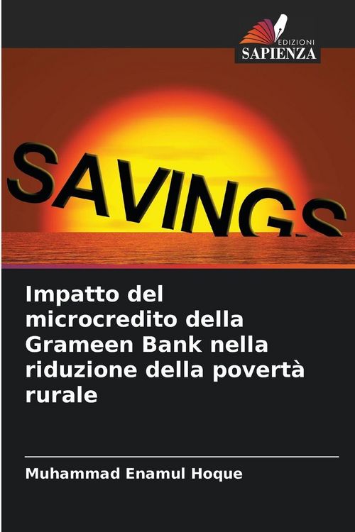 Produktbild: Impatto del microcredito della Grameen Bank nella riduzione della povert&agrave; rurale