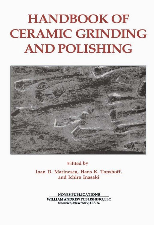 Produktbild: Handbook of Ceramics Grinding & Polishing
