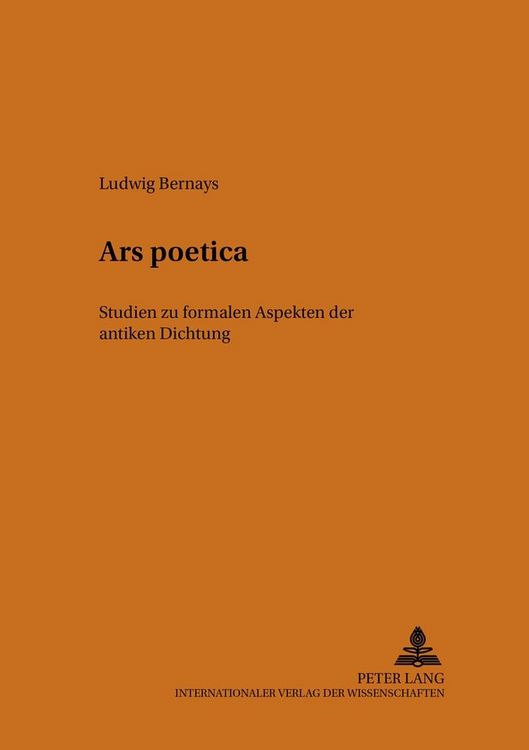 Produktbild: Ars poetica