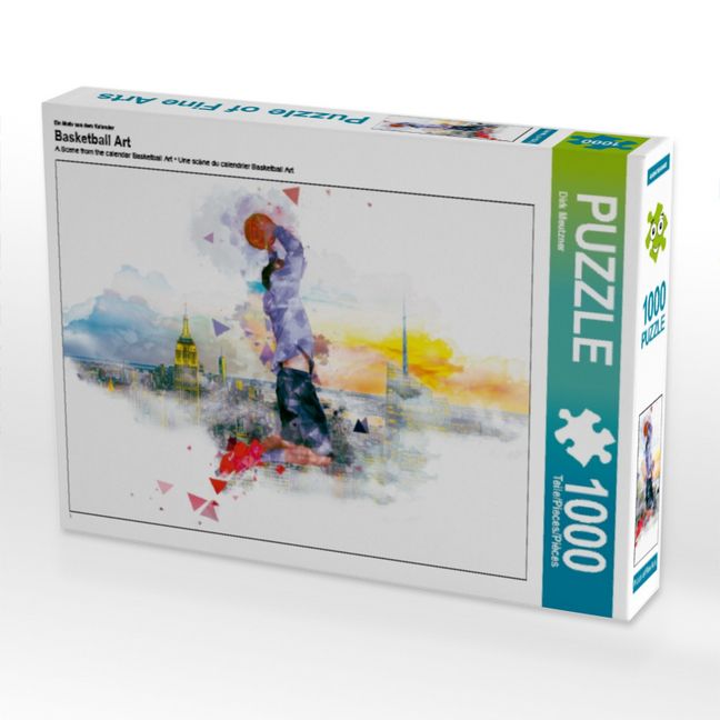 Produktbild: Ein Motiv aus dem Kalender Basketball Art (Puzzle)