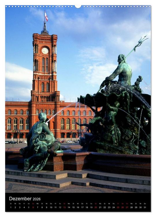 Produktbild: Weltstadt Berlin (hochwertiger Premium Wandkalender 2026 DIN A2 hoch), Kunstdruck in Hochglanz